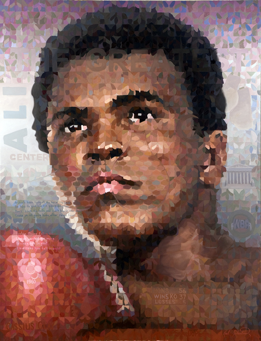 The Greatest, 67" x 87"