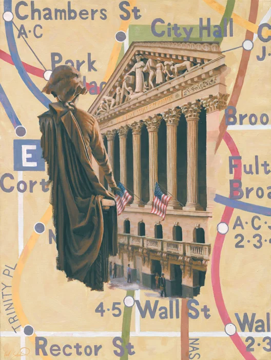 Subway Stops, Wall Street