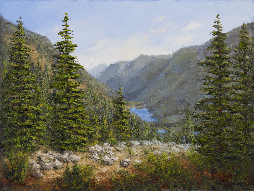 Mountain Valley, 30" x 40"