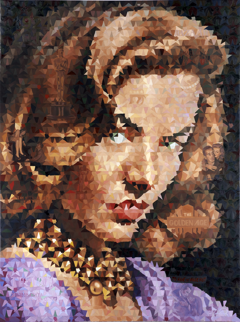 Lauren Bacall "The Look", 60" x 80"