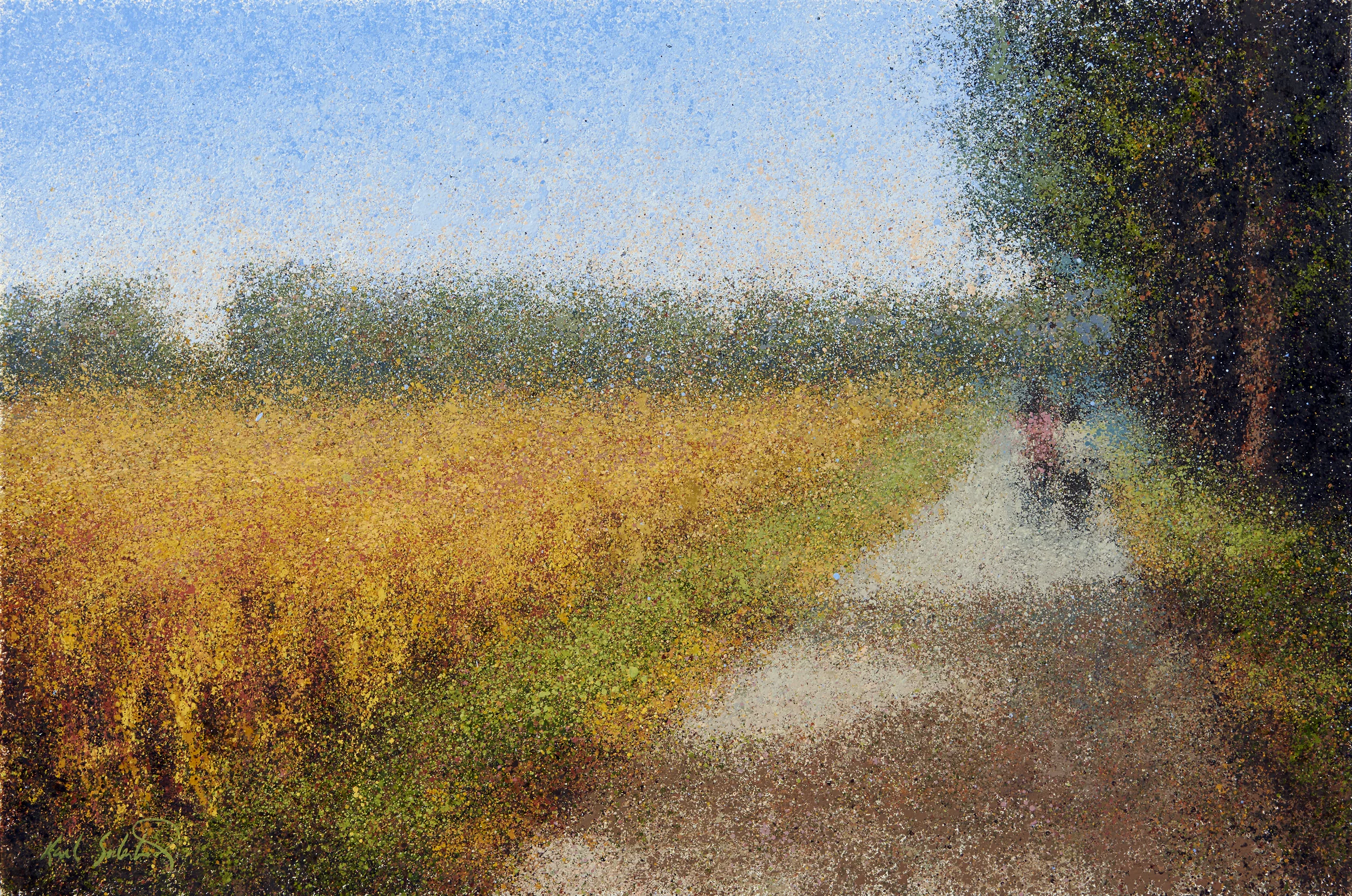 Fields of Yellow, 24" x 36"