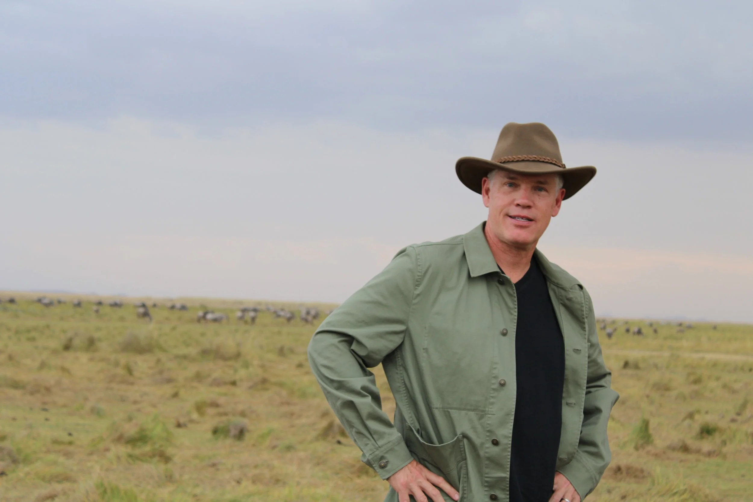  Amboseli, in the southern Kenyan plains, is located in the shadow of Mt Kilimanjaro.  The area is known for the wildlife and the extra large elephants.  Despite their size, elephants can travel long distances in a slow mesmerizing walk.  That mornin