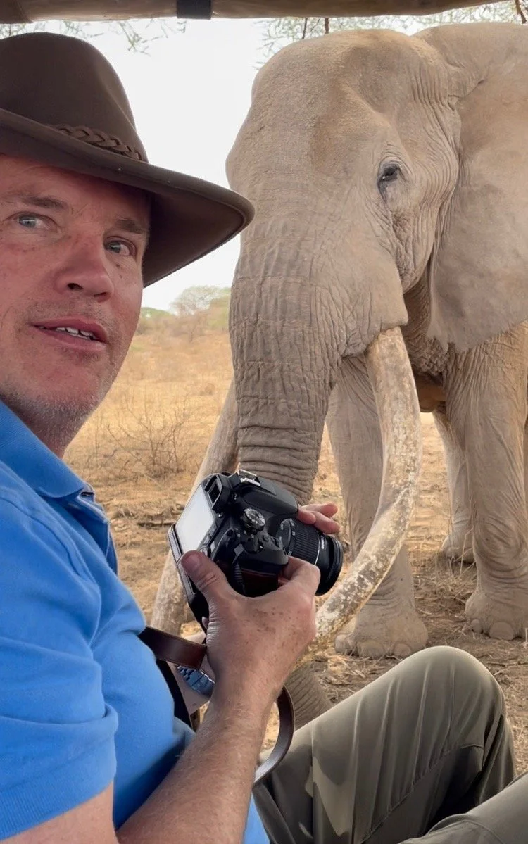 Craig is also a curious elephant and I am not the first photographer to want his picture. As Craig came closer our driver advised me that if something were to happen don’t bother to try and get back into the truck. Safer to roll under it. Craig i
