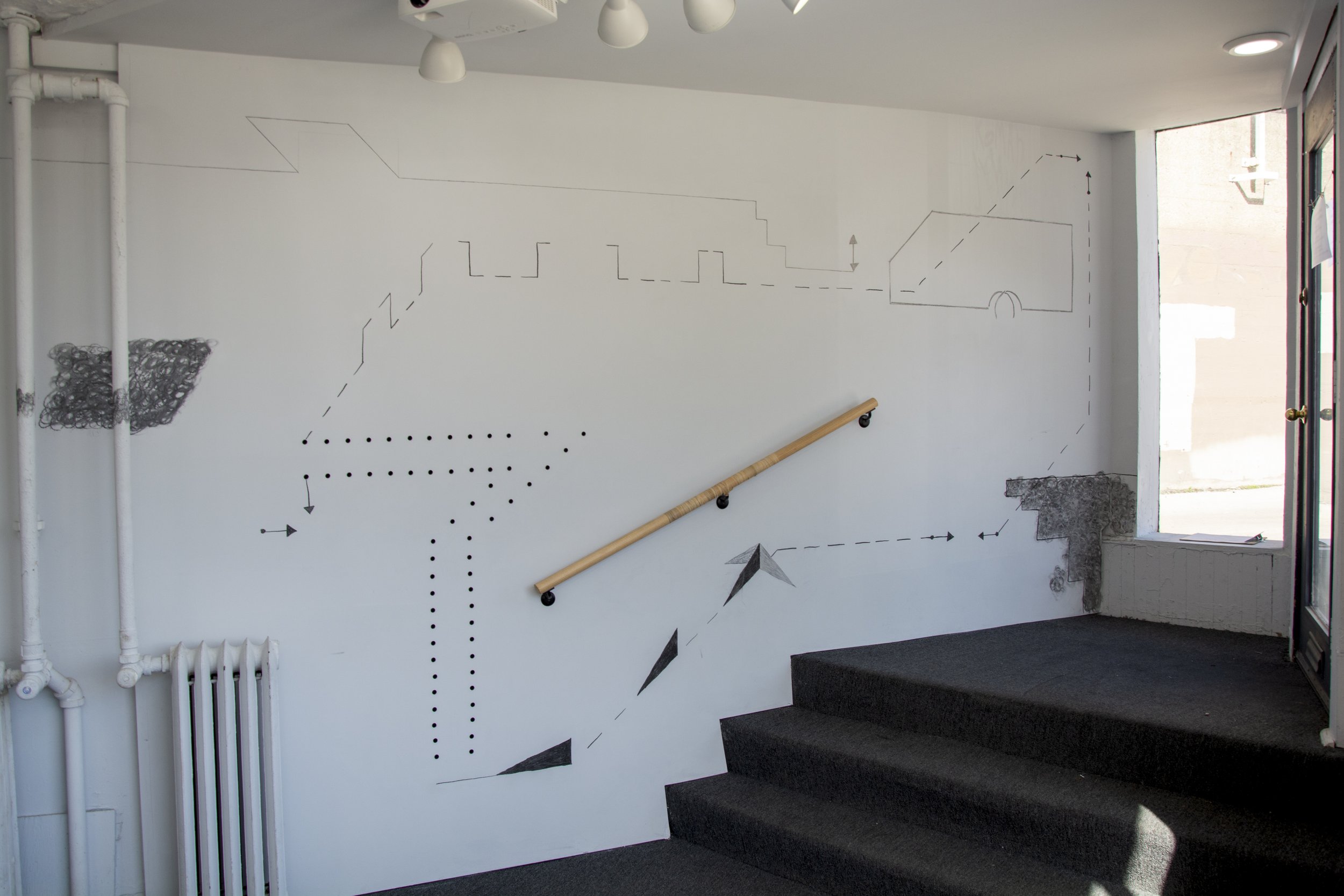 Spilling, sprawling, and other ways of building Curated by Lauren Leving Roman Susan 1224 W Loyola Ave, Chicago IL April 12, 2025 - April 27, 2025 Exhibition guide