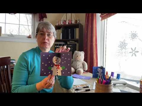 Making a Snowman Card