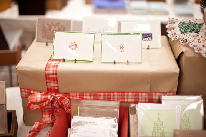 We debuted an assortment of new holiday cards