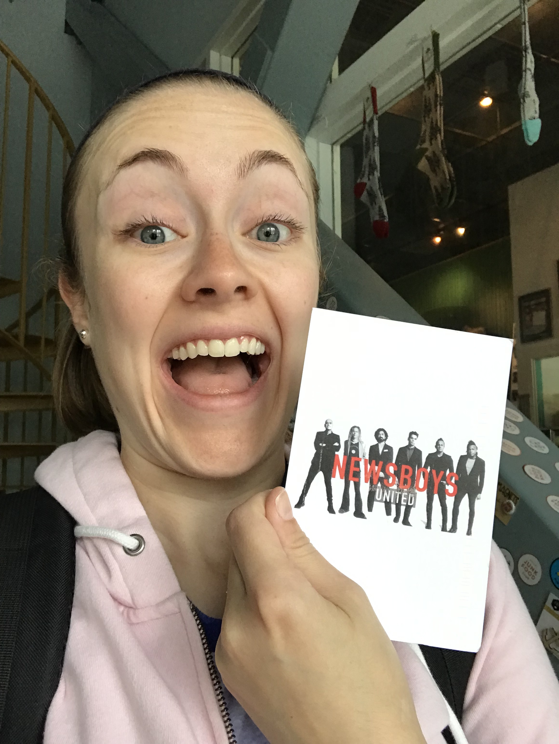 Making friends through snail mail and music! Yes, I was stoked. Yes I have amazing friends through working at C&Co. Community comes easy here.