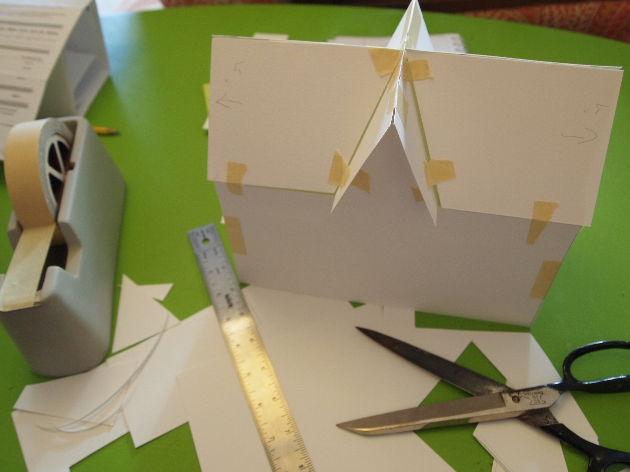Gingerbread Construction Zone: From Templates to the Build