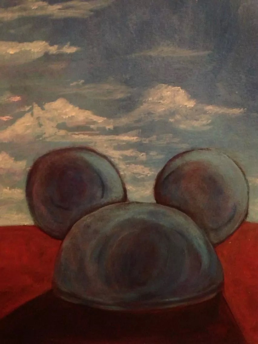 "Mickey Landscape"    (sold)