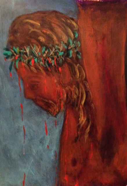 "Jesus on the Cross"    (sold)