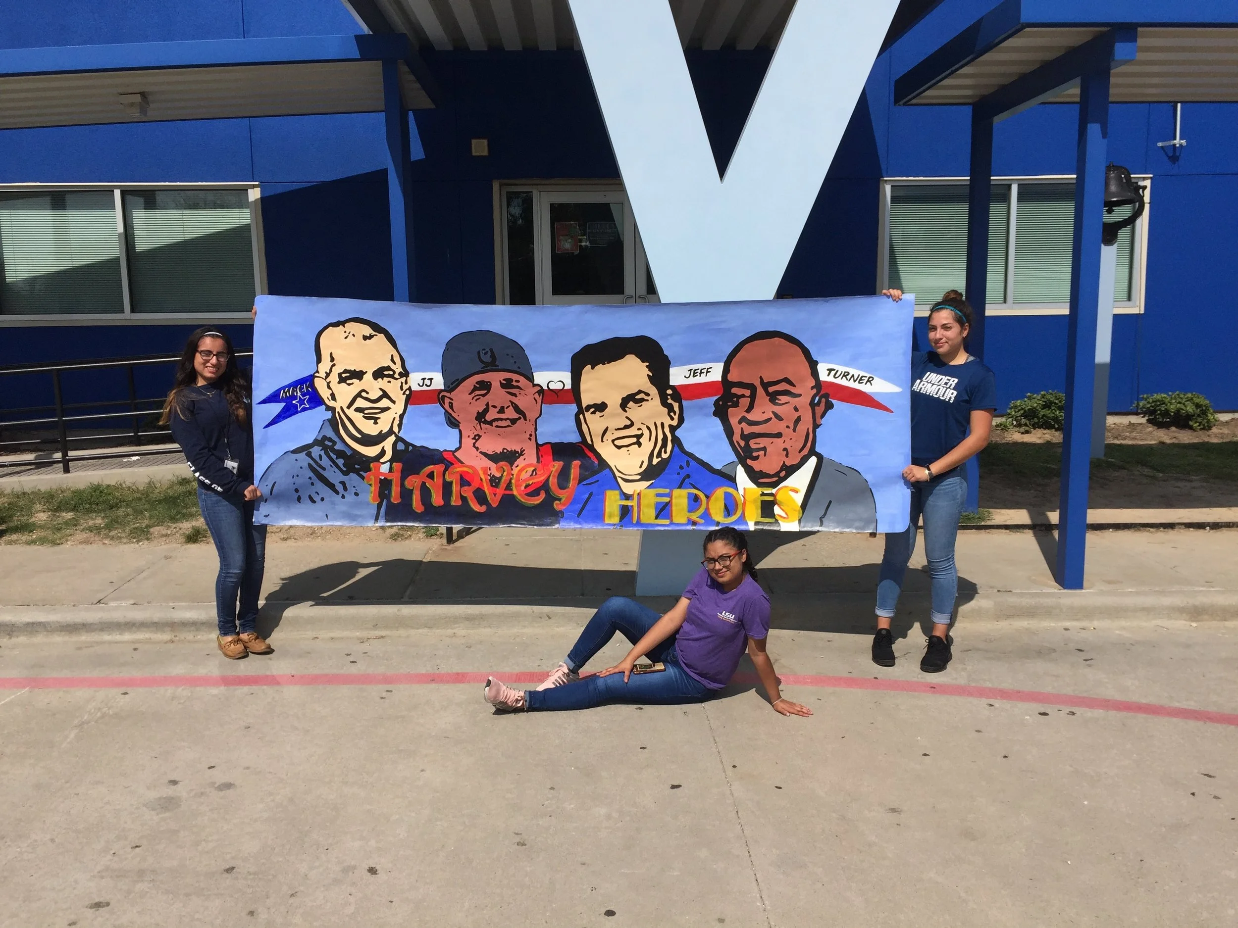 Student Harvey Mural