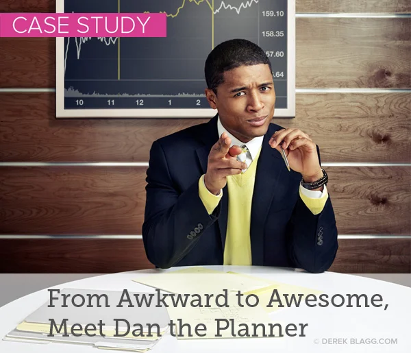 Dan had exhausted his personal network and was struggling to attract new leads at networking events. This case study illustrates how crafting his personal brand strategy helped him use his words to pull people closer to him. He went from an invisible nerd to a purposeful advisor who stands out at every event with a distinctive communication style. Read the story here.