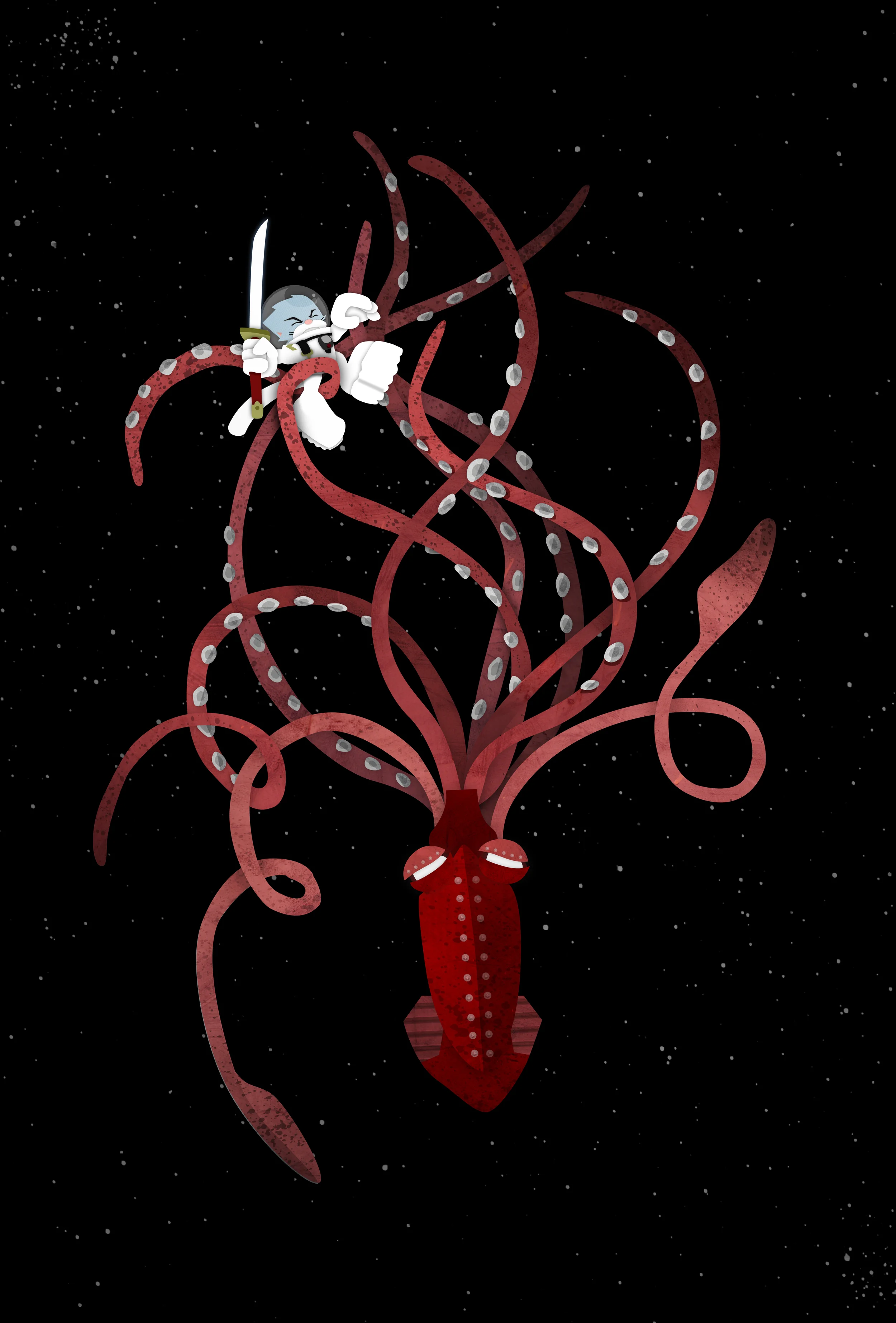 Matajuro and the Squid