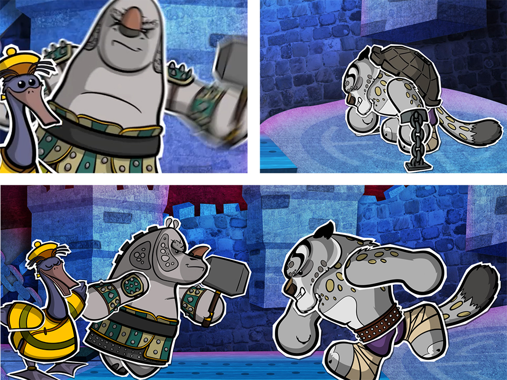Character integration.