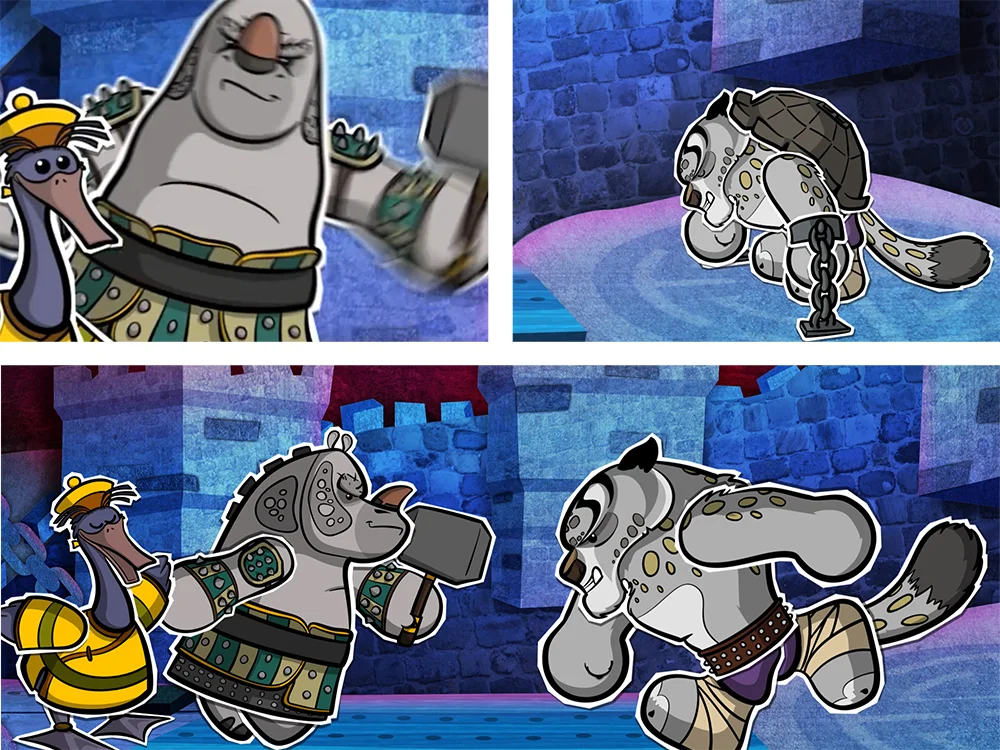 Character integration.