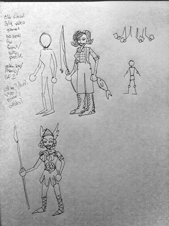 These are sketches from the early, early stages of Monkeygram's formulation. The final application began to bear some resemblance to some of the later tests in this exercise, but the focus for this project was ideation to be fleshed out further by another designer.
