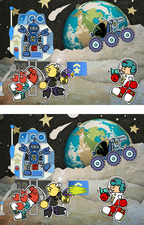 Character integration.