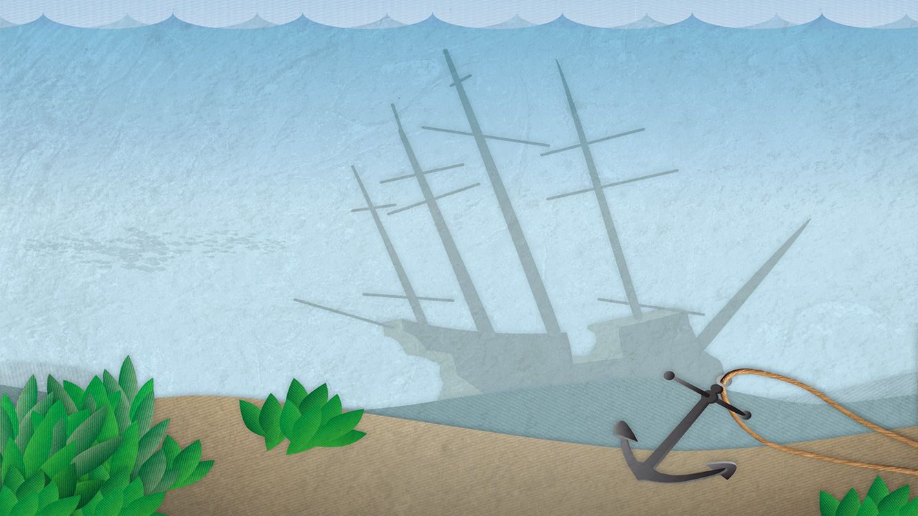 Anybody missing an anchor?