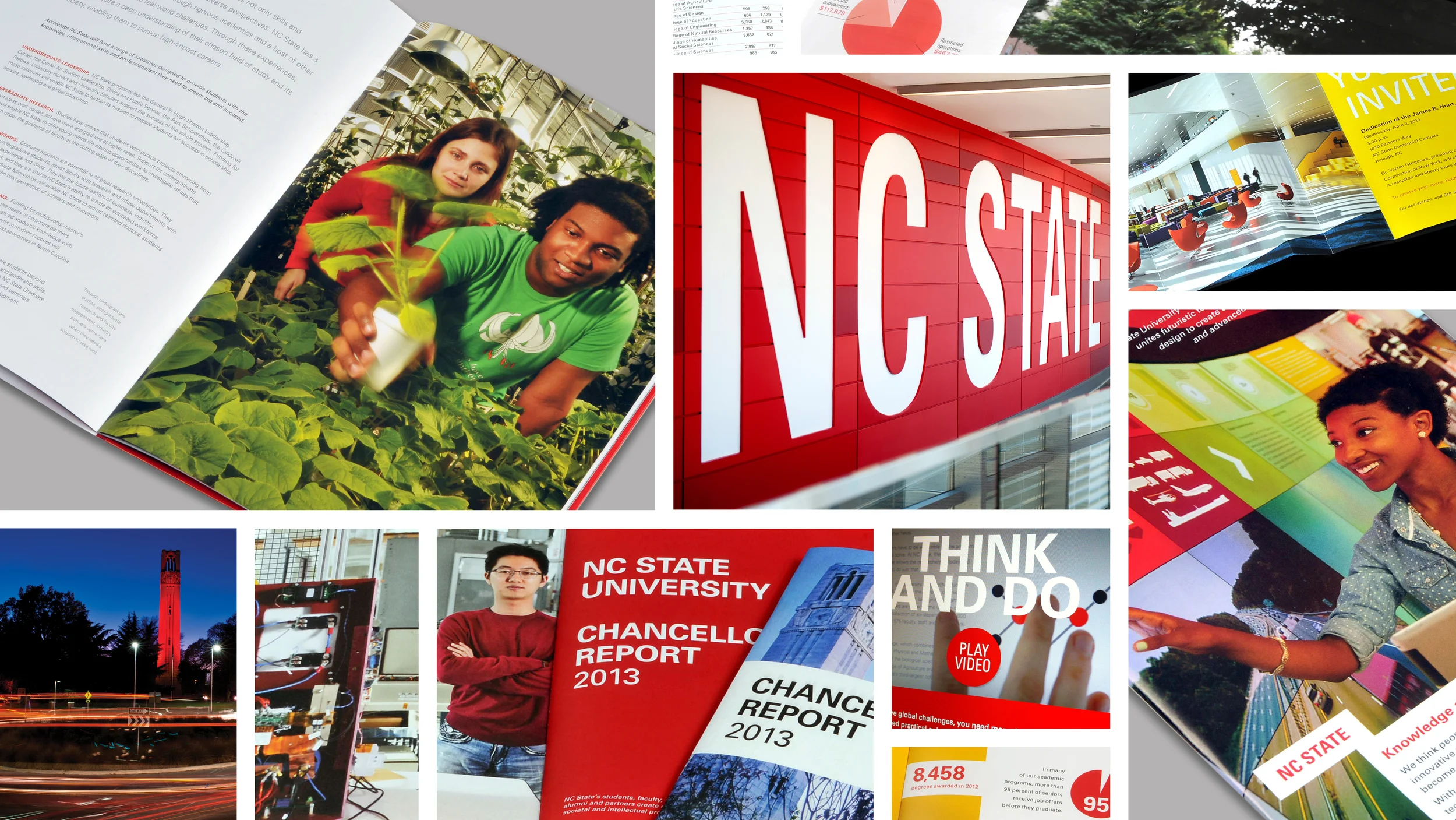 NC State’s brand, is built on consistency and flexibility. Its structure creates a strategic family of brands that support and advance one another and elevate the core brand. It allows each NC State unit to maintain a leadership position within its separate competitive marketplace.
