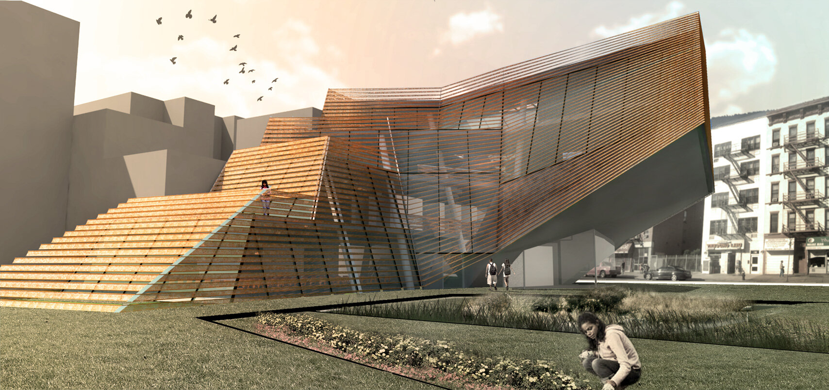  Library Conceptual Rendering 