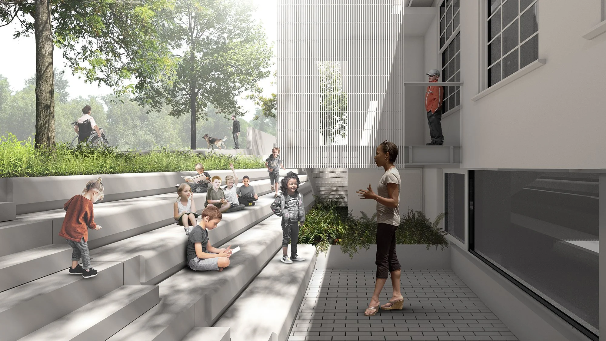 Patterhn Ives The Wilson School Historic Rehab 01 Outdoor Classroom.jpg
