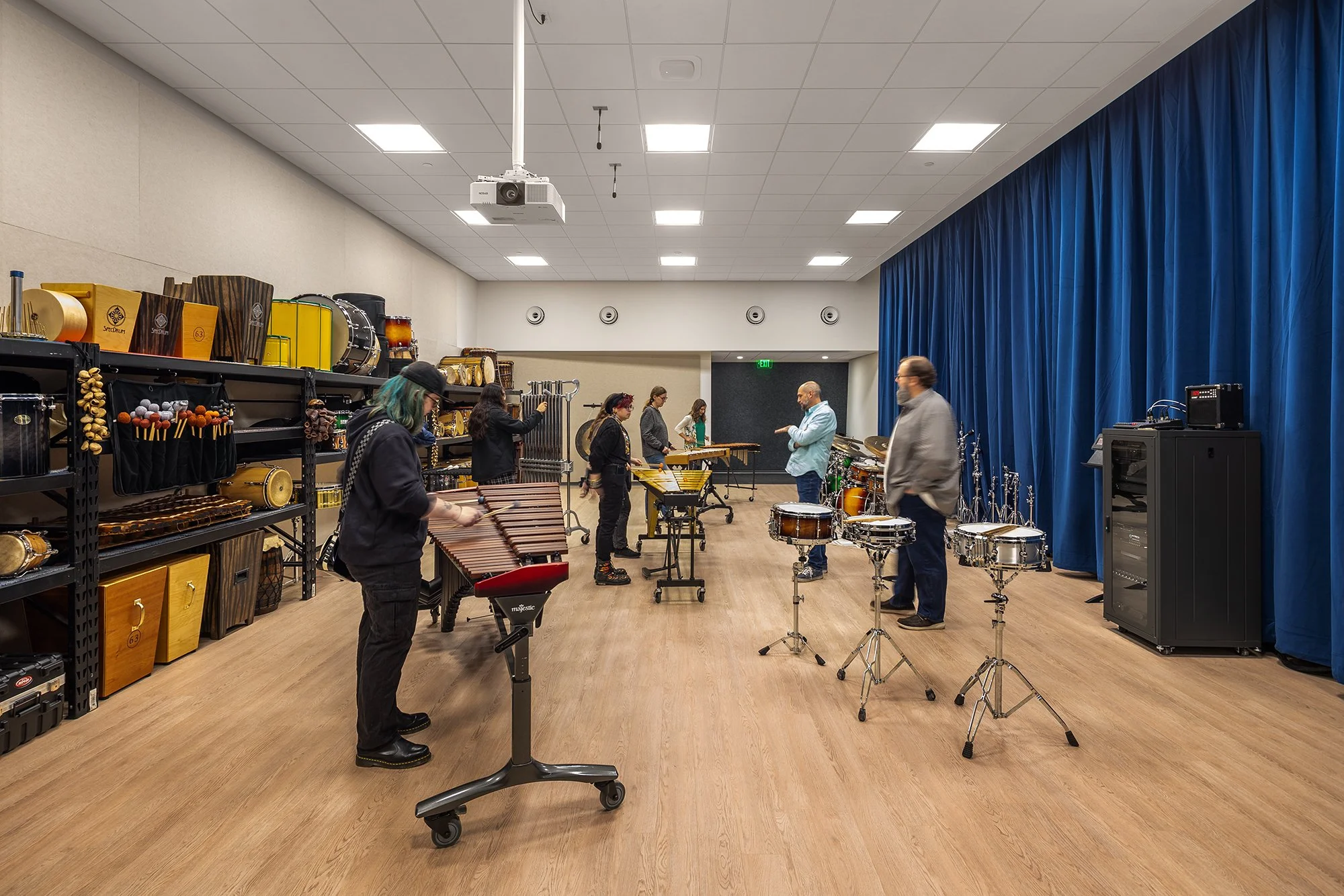 Patterhn Ives UMSL Creative Arts Building Percussion Studio.jpg