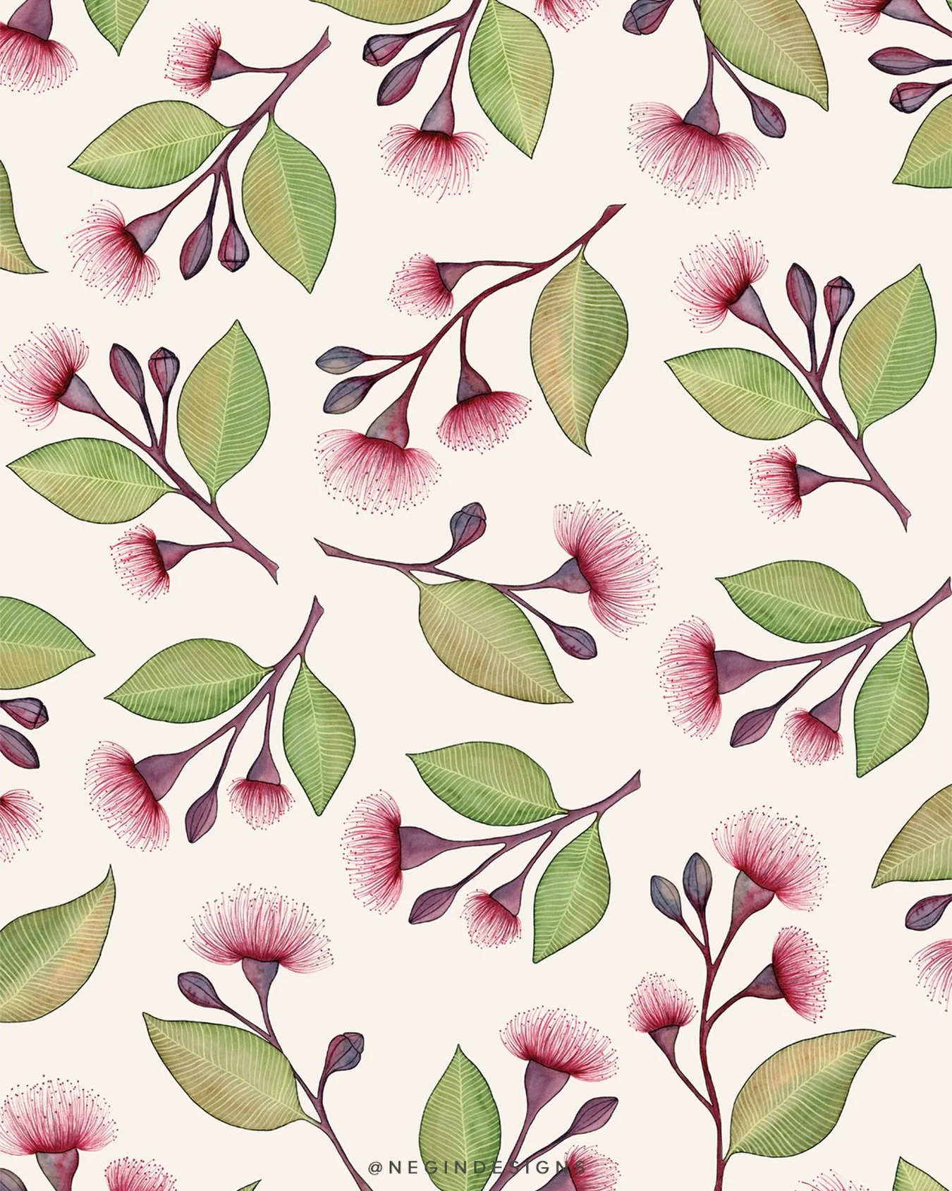 Some bright and cheerful flowering gums for your Friday. Happy weekend! #floweringgum #eucalyptus 
.
#australianflora #sketchbook #sketchdaily #botanicalpickmeup #calledtobecreative #makersmovement #botanical #watercolour #australianartist #makersgon