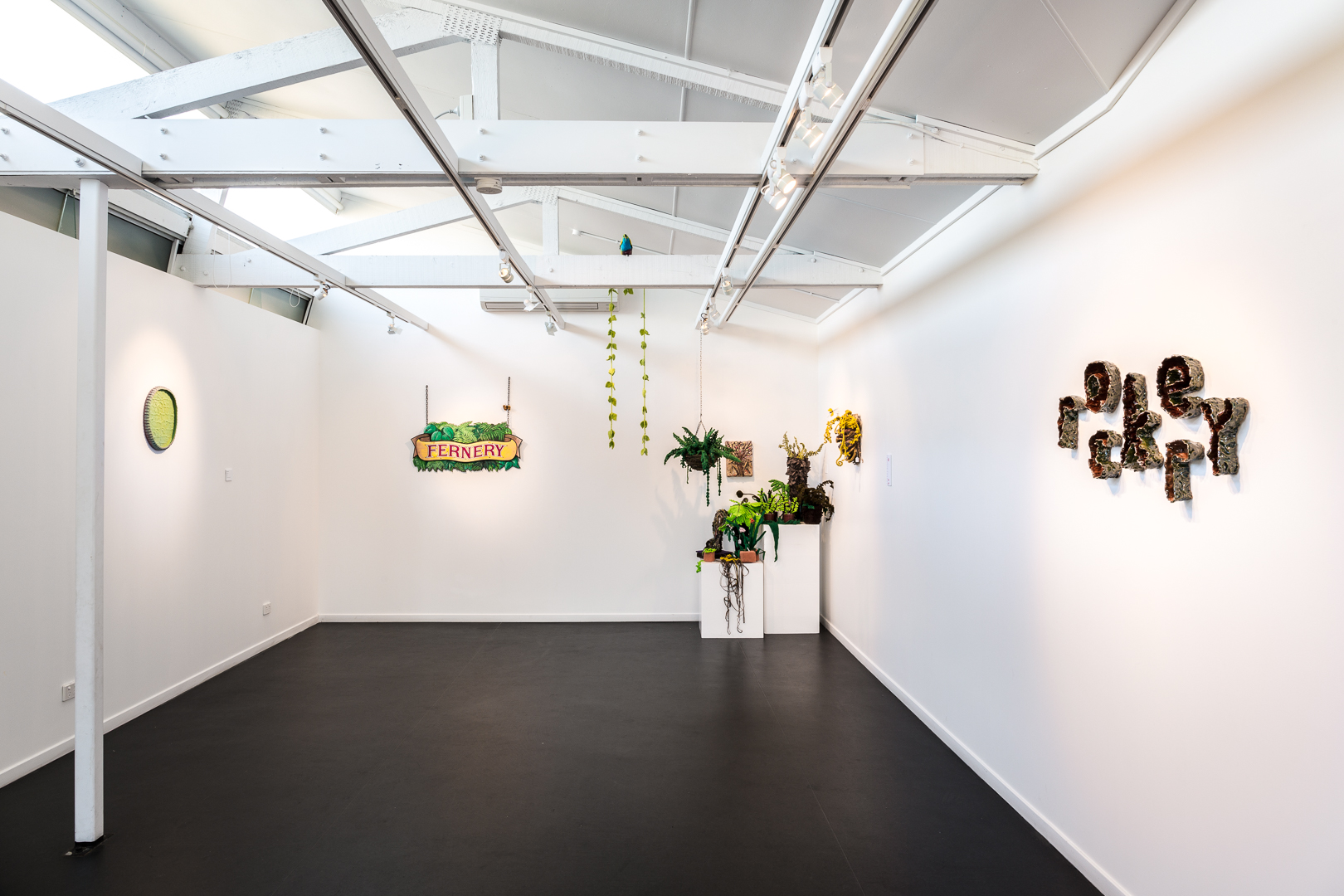   Installation view: 'Objects in Space: Artists in the Garden'. Image courtesy the artists. Photography: Document Photography  