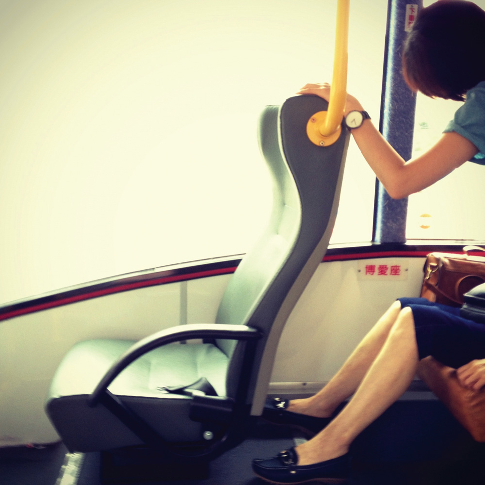 On the Bus 2014 48cm X 48cm / 32cm X 32cm