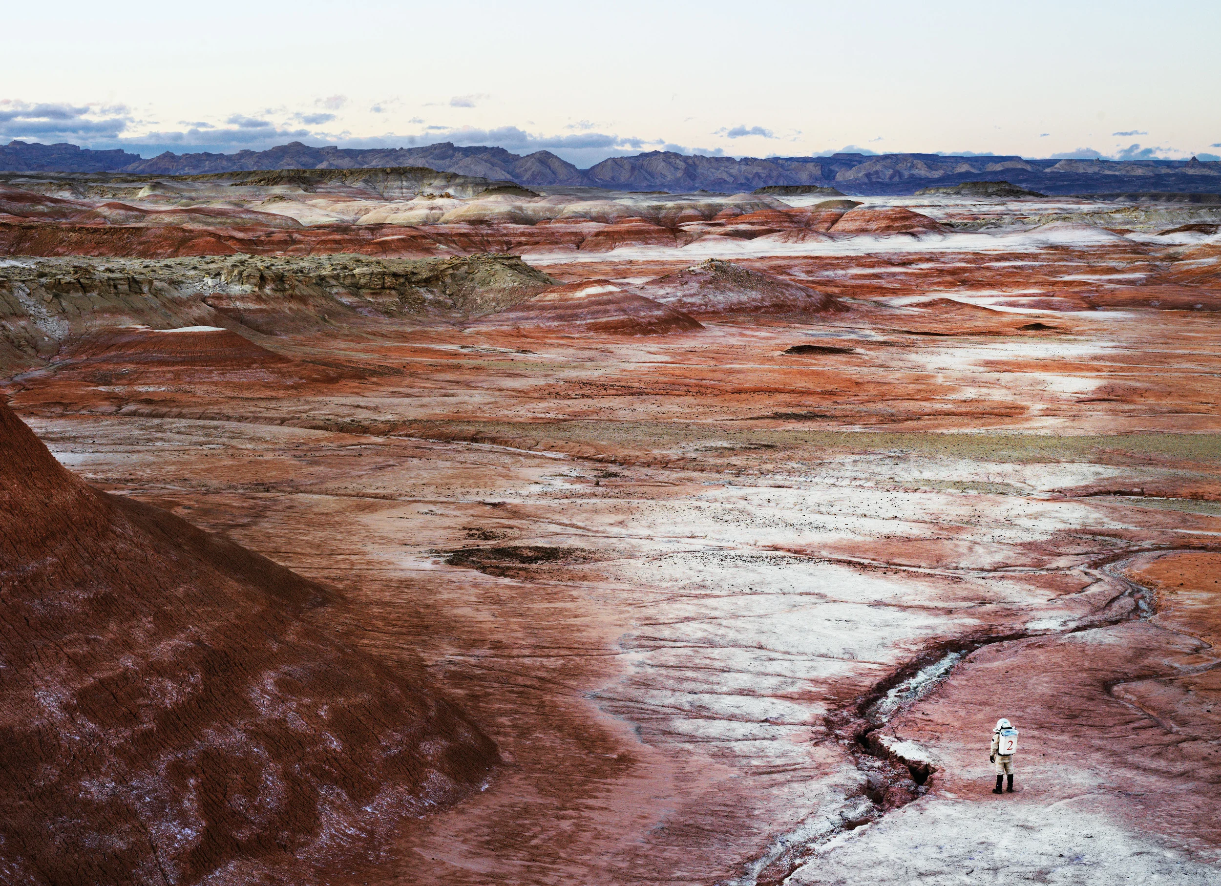 Mars Desert Research Station #2 100 X 130 cm // 39.37 x 51.18 Inches 153 x 200 cm // 60,20 x 78,7 Inches 180 x 235 cm // 70,8 x 92,5 Inches