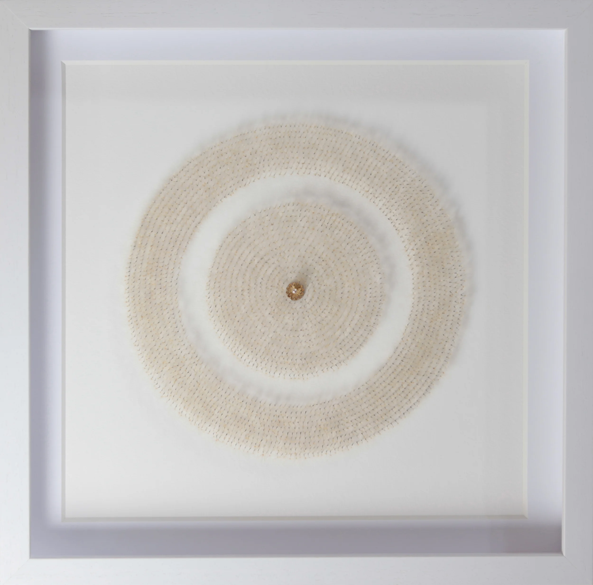 Dandelion Monochrome #2, 2016, 50 x 50 x 6 cm