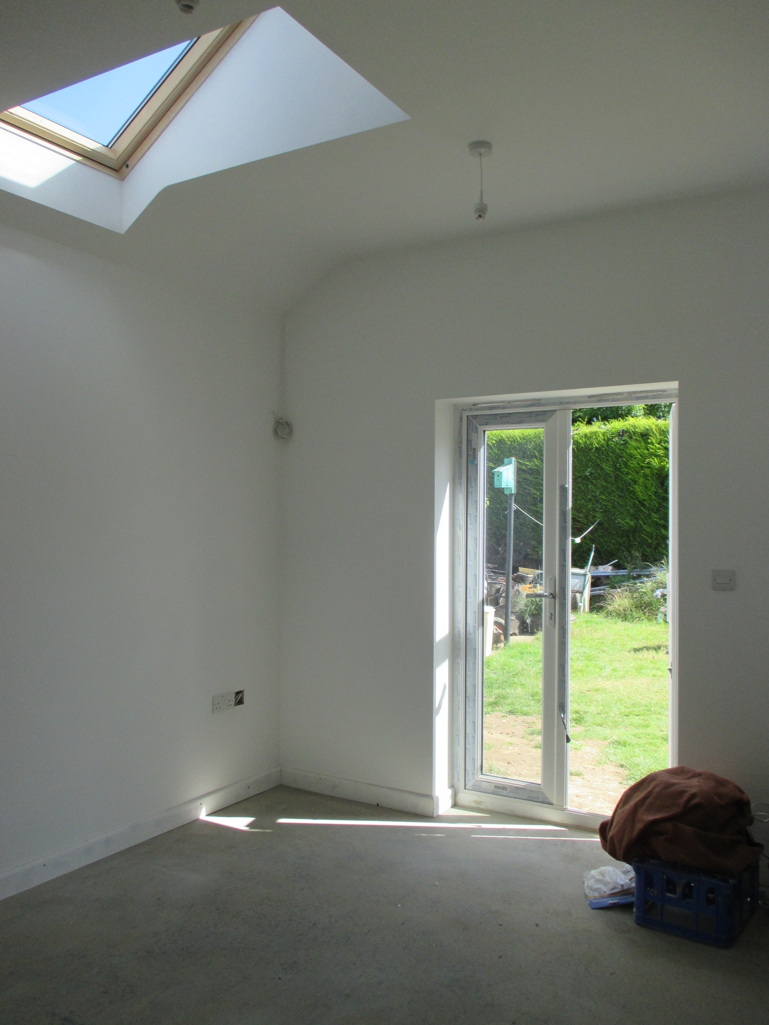Conversion in Progress - New Rear Bedroom / Study
