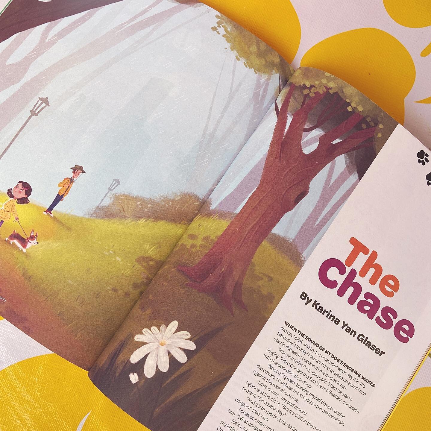 I absolutely love @kazoomagazine and was honored to contribute another short story for them for their March 2023 issue. I threw all of my favorite things into this story: dogs, Central Park, family time, and the kindness of New Yorkers. And I was so 
