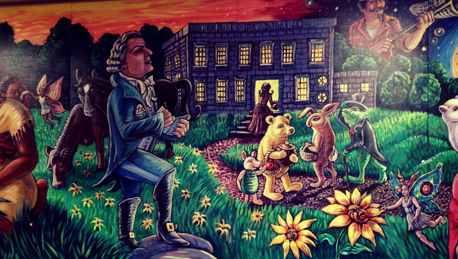 Ira Allen at Fort Frederick