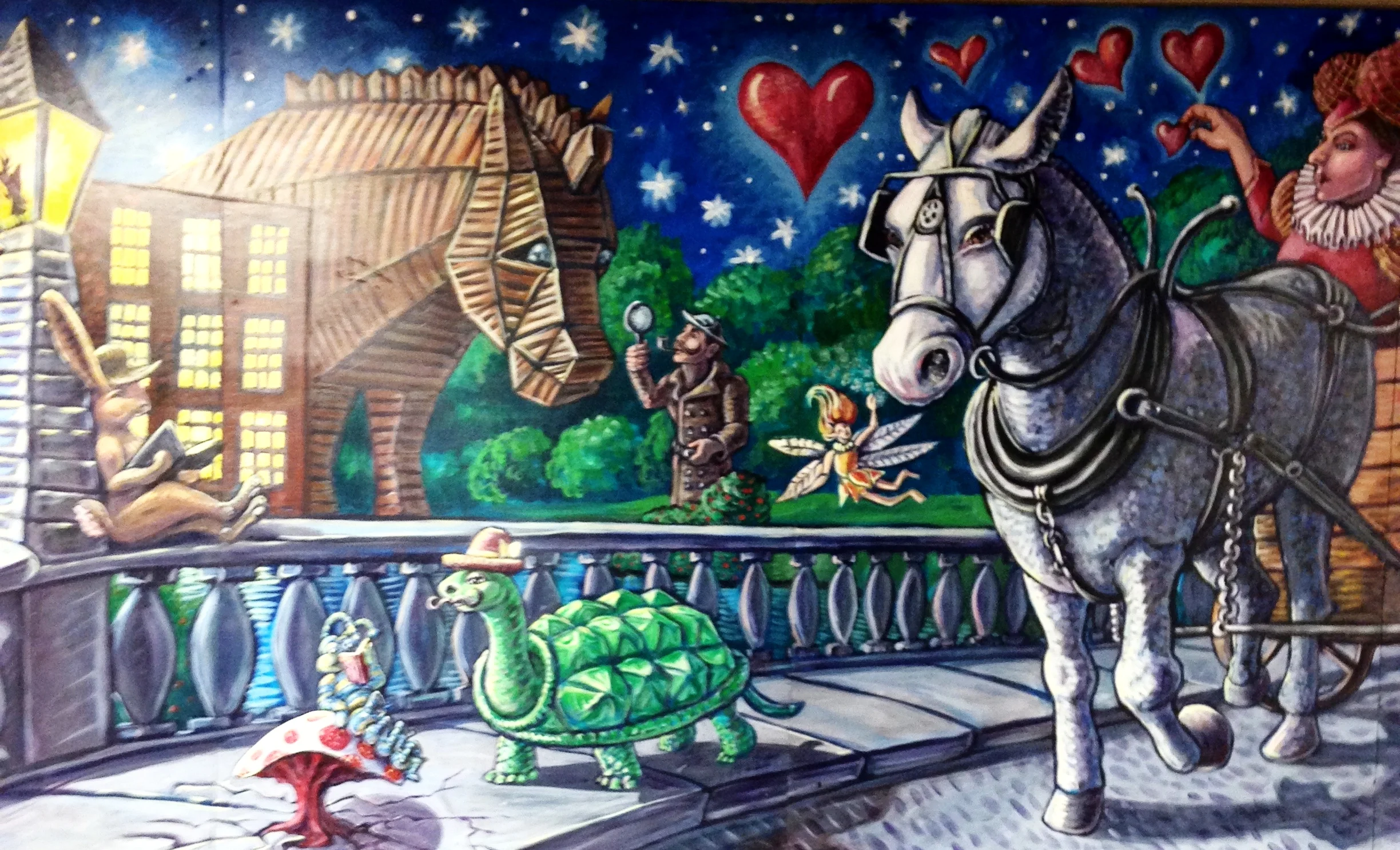  The Tortoise and the Hare, Alice in Wonderland, Sherlock Holmes, the Illiad&nbsp; 