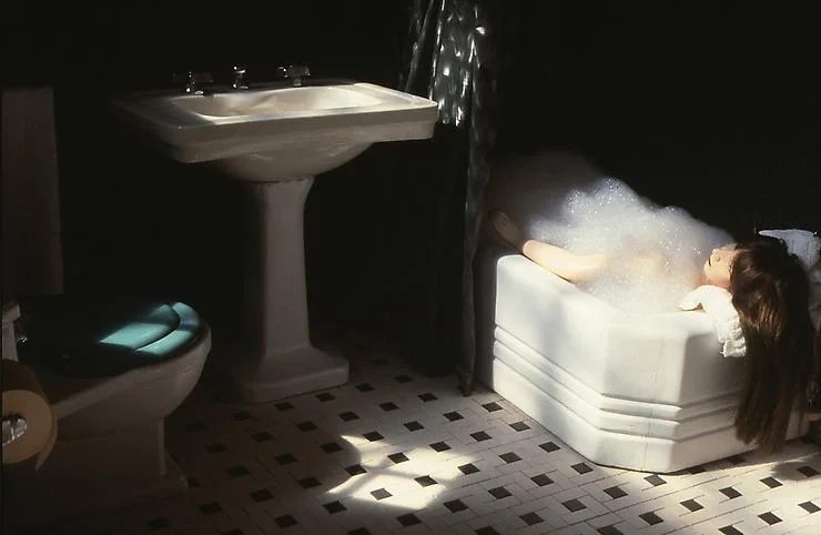 Black Bathroom/April 16, 1997, 1997
