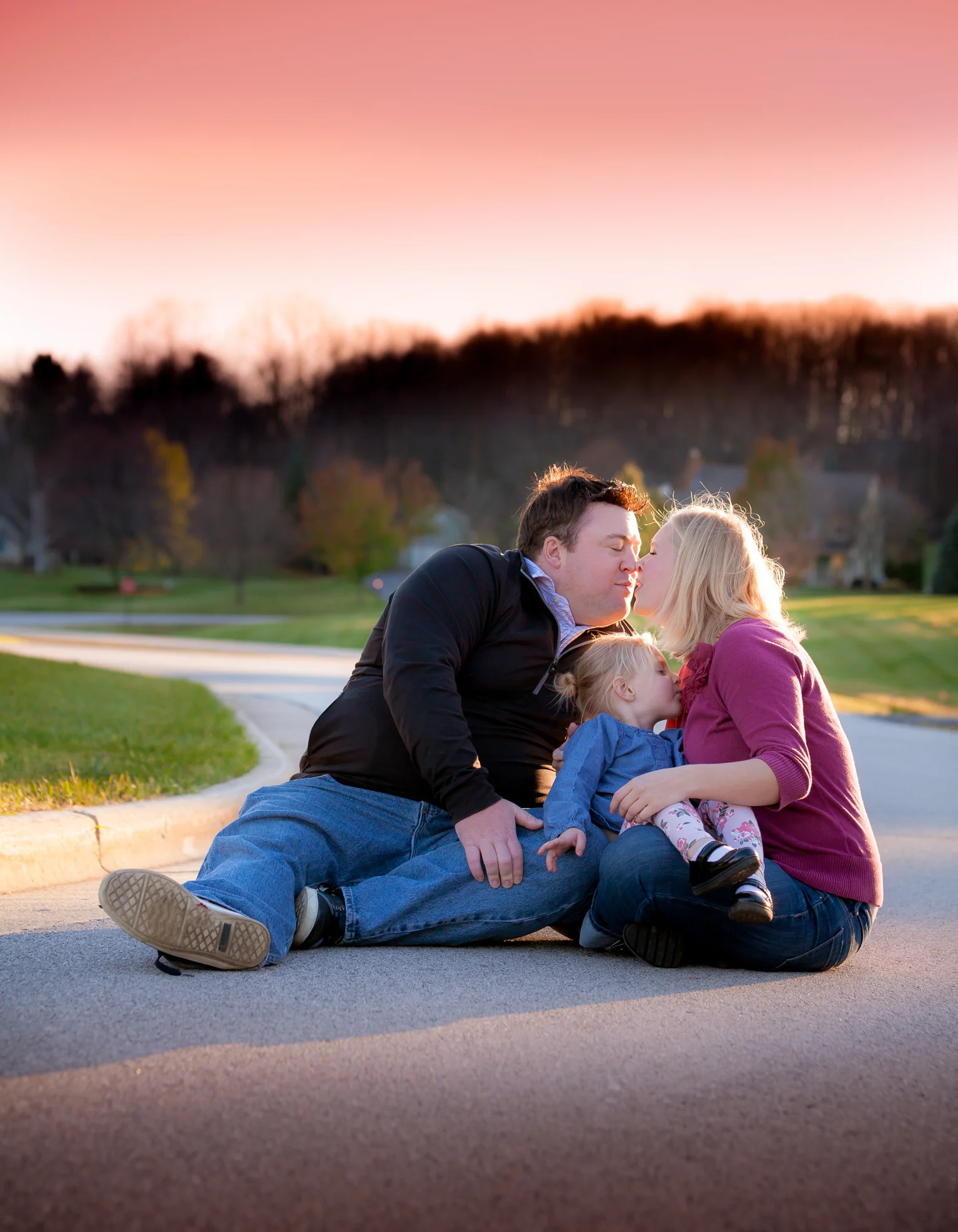 I LOVE LORELAI | Family-of-THREE Fall Session 2015 | Colgate, Wisconsin