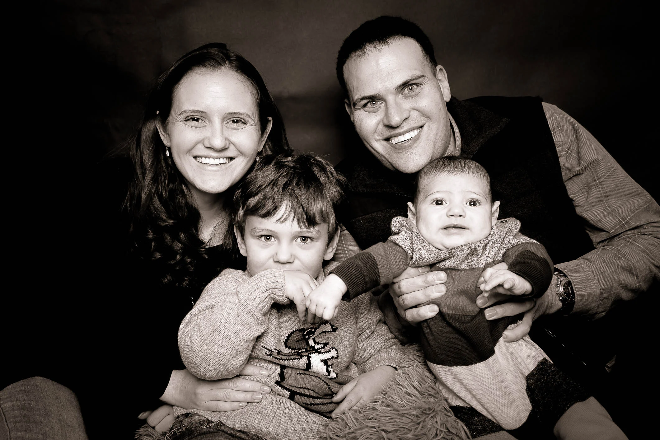 Meet Mia & Brian and their boys, Spencer & Alex