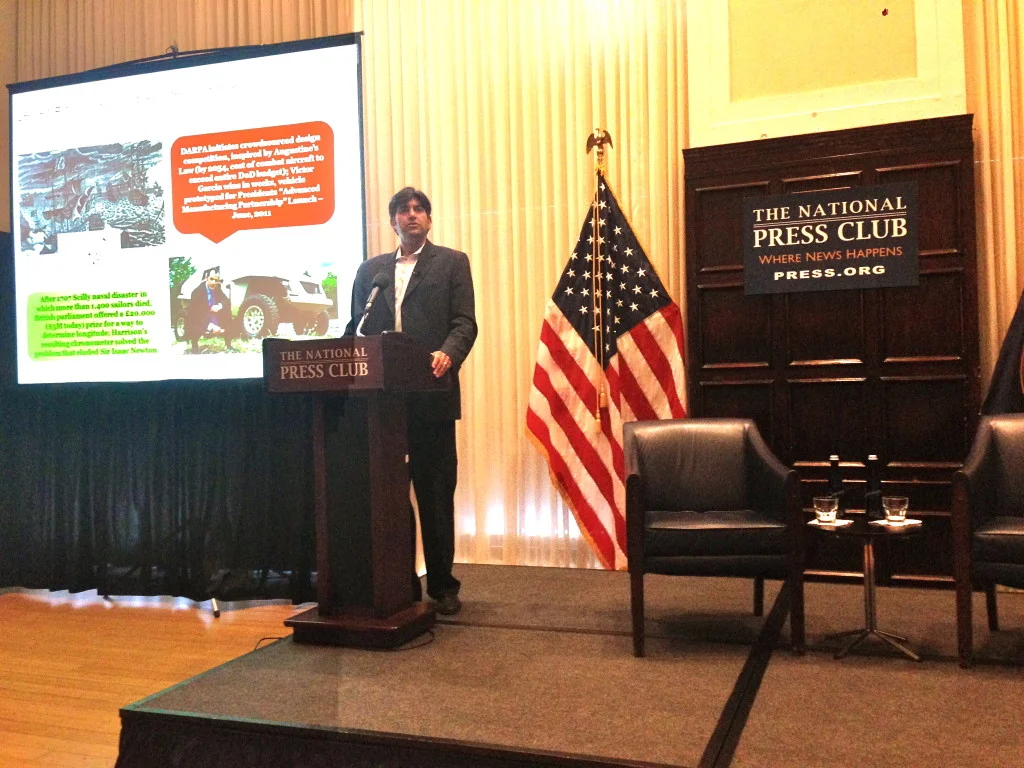 Aneesh Chopra and MAP President Talk 'Innovative State' at National Press Club