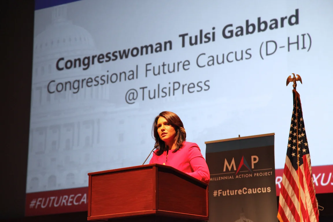 Rep. Tulsi Gabbard Calls for Bipartisan Millennial Leadership