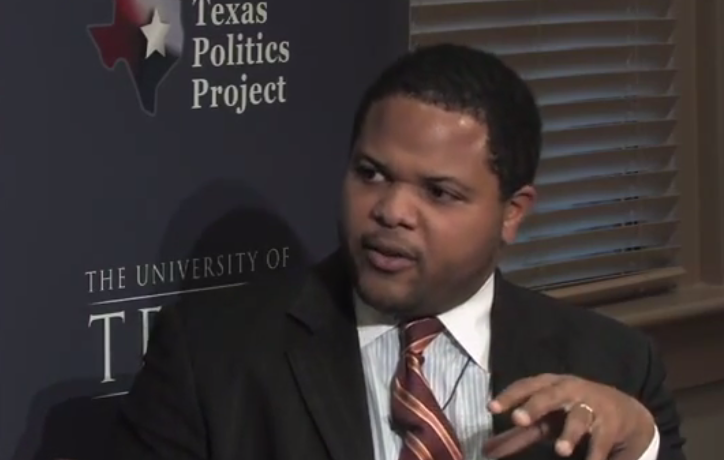 State Representative Eric Johnson Discusses the Young Texans Legislative Caucus