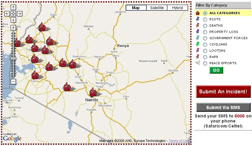 Source: Ushahidi