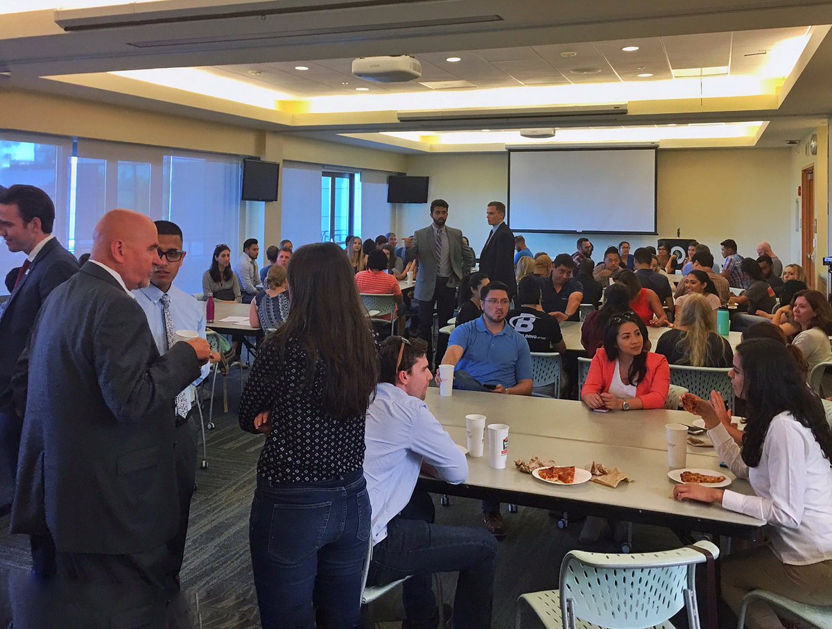 The town hall was featured on Facebook Live for those not in attendance to submit questions and listen in on the discussions taking place. (Photo: The Millennial Review) 