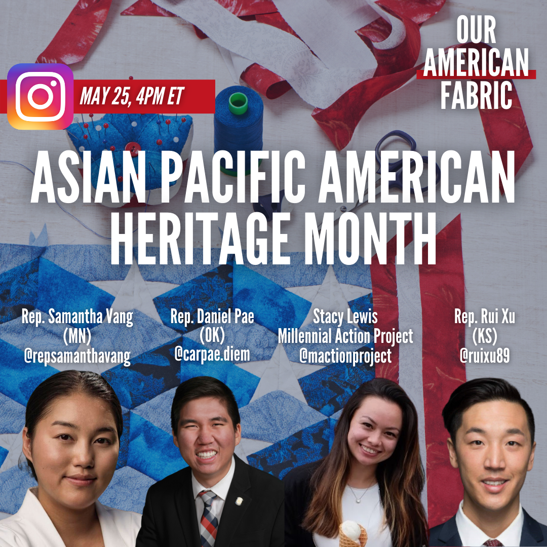 #OurAmericanFabric: Instagram Live on Asian Pacific American Heritage Month