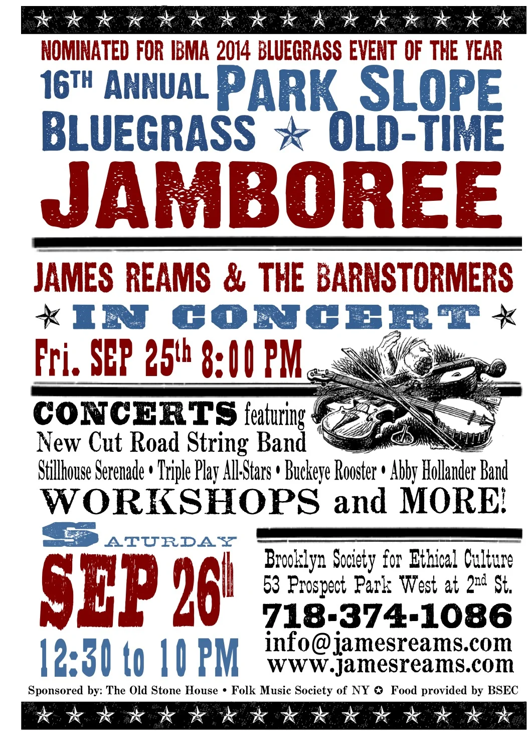 Park Slope Bluegrass & Old Time Jamboree