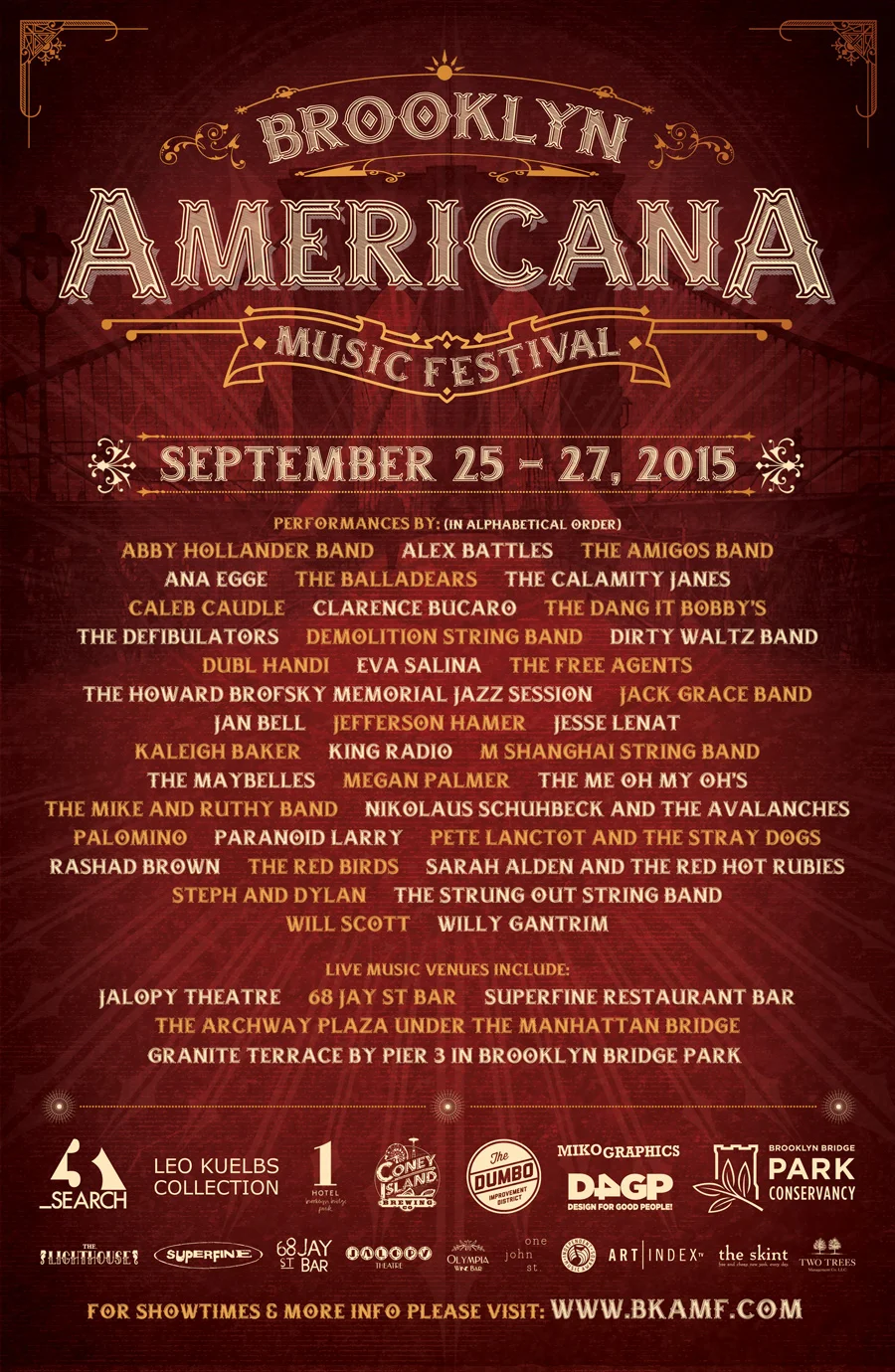 Brooklyn Americana Music Festival