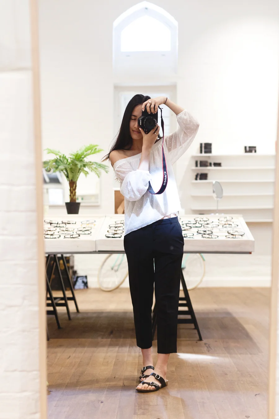 off-shoulder and cropped