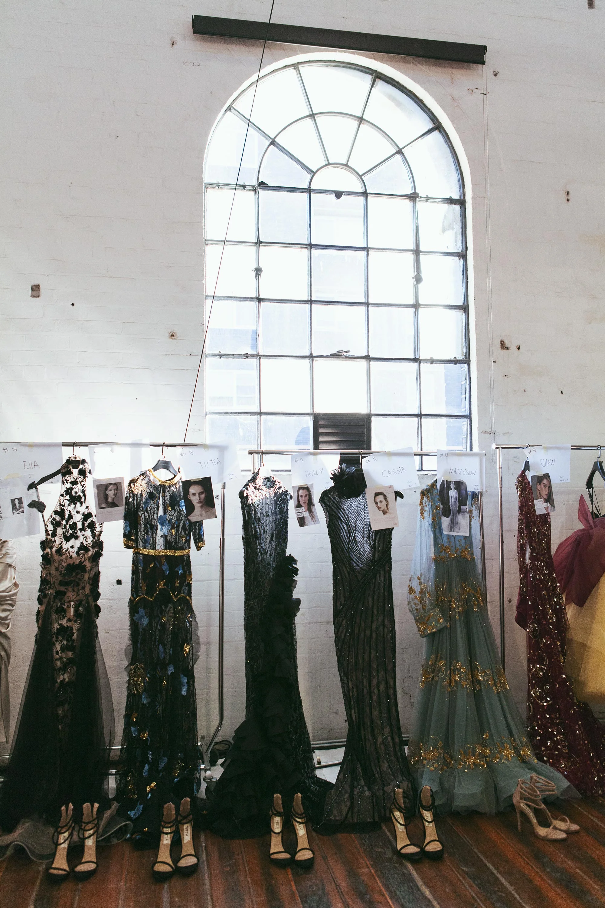 backstage at steven khalil // mbfwa 2017