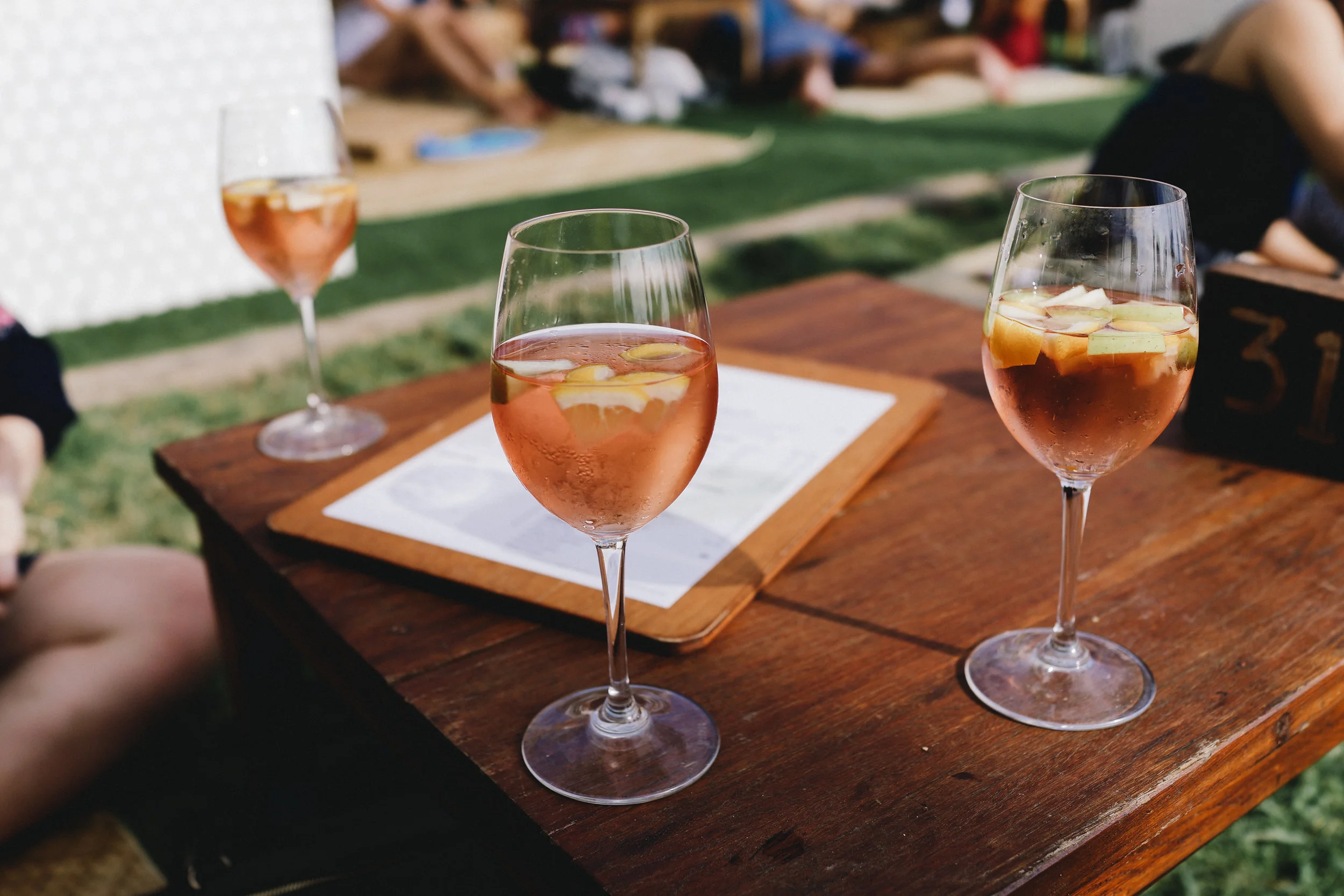 Rosé, freaking, sangria.