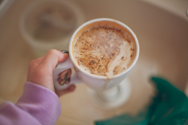 latte morning pick-me-up